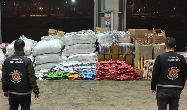 3 ayda binlerce ton kaçak gıda ele geçirildi