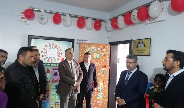 Güroymak'ta Üveys Göktaş adına kütüphane açıldı