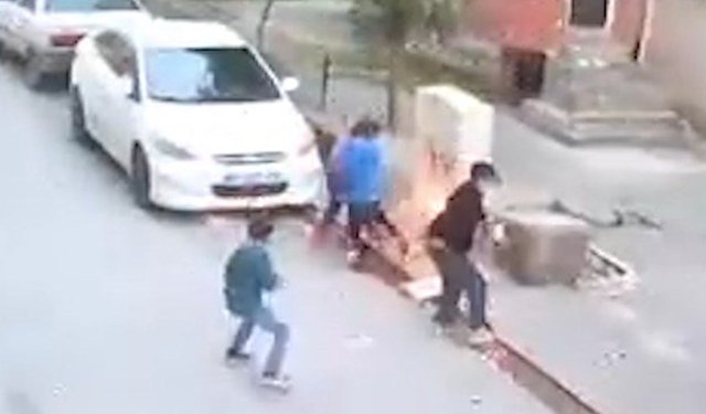 Elektrik panosuna temas eden çocuk yaralandı