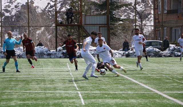 Hakkari Zap Spor ile Şırnak Petrol Spor yenişemedi