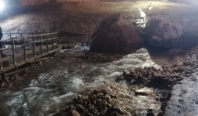 Cennet Mağarası’nda 13 yıl sonra gölet