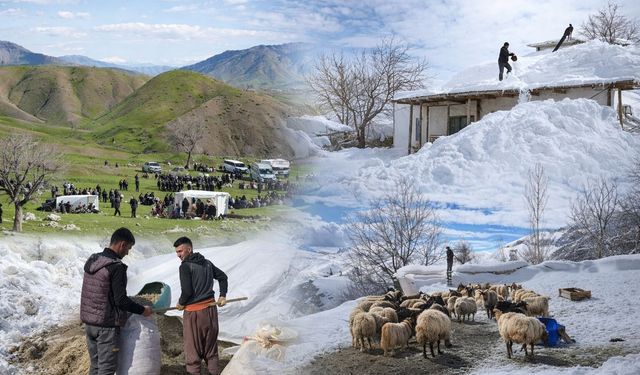 Hakkari'nin bir tarafında bahar diğer tarafında kış