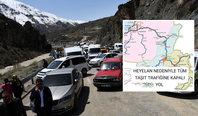 Meteoroloji uyardı: Hakkari–Van Karayolu ulaşıma kapandı