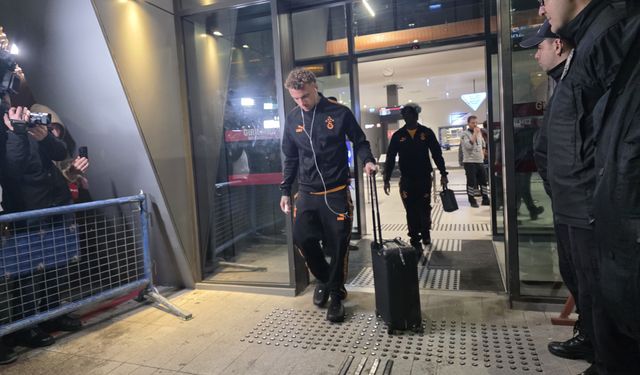 Galatasaray kafilesi Trabzon’da