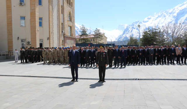 Hakkari kurtuluşunun 108. yıl dönümü törenle kutlandı