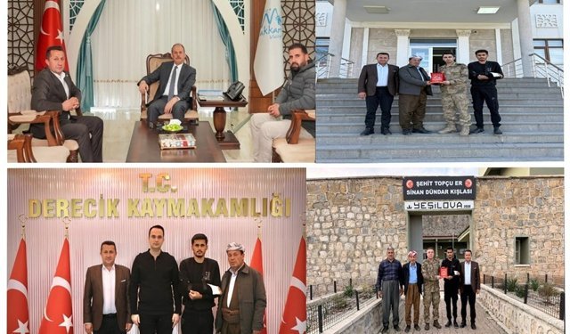 Anadağ heyeti hayat kurtaran ekibi ziyaret etti