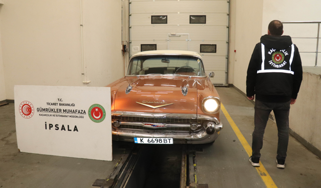 280 milyonluk kaçak araç yakalandı