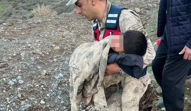 Kayıp Emin 1,5 km uzakta bulundu