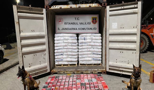 Gemide 106 kilo kokain ele geçirildi