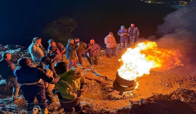 Hakkari’de su kesintisine karşı gece boyunca mücadele