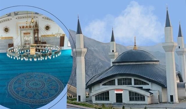 Üniversite Camii cuma günü ibadete açılıyor
