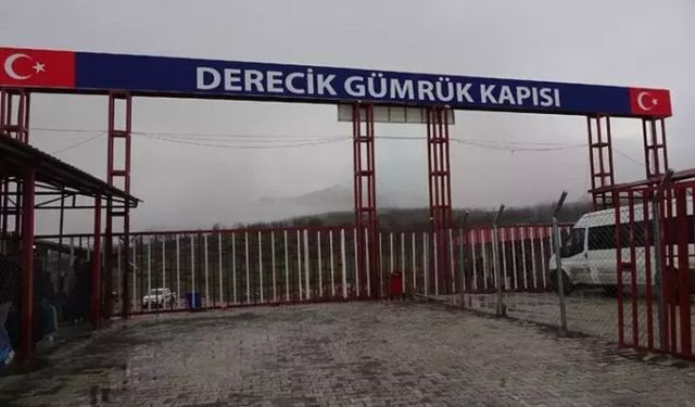Derecik Sınır Kapısı geçişlere kapatıldı
