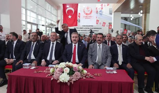 BBP Genel Başkanı Destici, Sivas'ta konuştu