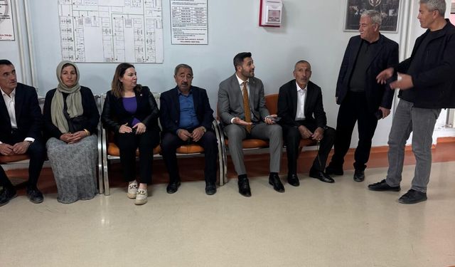 CHP'li Çakırbeyli'den hastanede tedavi gören yaralılara destek ziyareti