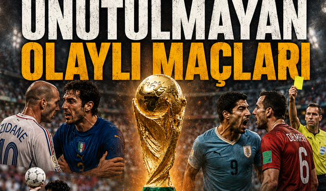 Dünya Kupası tarihinin unutulmayan olaylı maçları