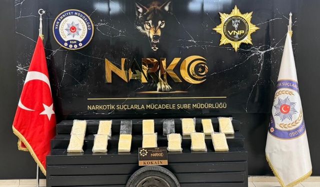 Van'da 16 kilo 260 gram yasaklı madde ele geçirildi