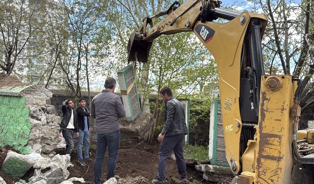 Erzurum’daki kabristan kazısı durduruldu