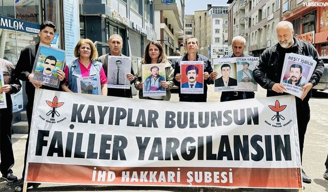 Hakkari İHD Namık Erdoğan için adalet talep etti