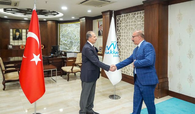 Hakkari'de bayramlaşma programı düzenlendi