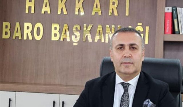 Baro Başkanı Canan'dan 'Hak ve adalet' çağrısı