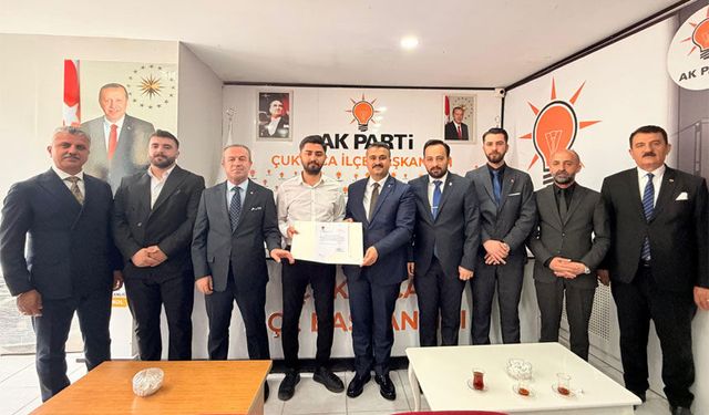 Ak Parti Çukurca Gençlik Kolları Başkanı Demir oldu