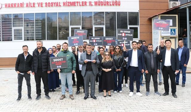 Hakkari Sağlık Sen'den sağlıkta şiddete sert tepki!