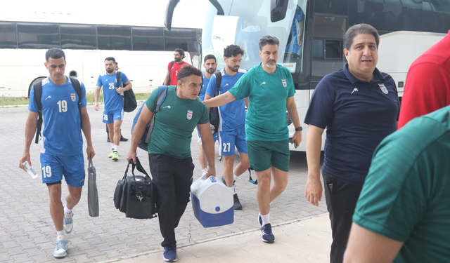 İran Milli Takımı kampa Antalya’da başladı