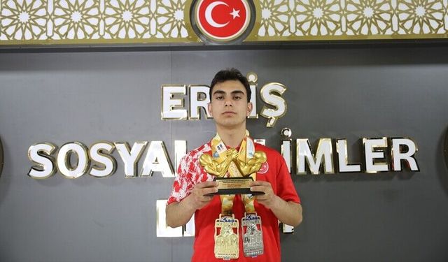 Ercişli Taha dünya şampiyonluğuna kilitlendi