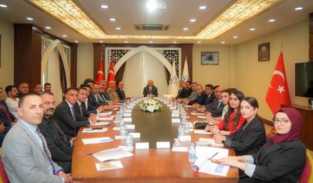 Hakkari İl Tanıtım ve Geliştirme Kurulu toplantısı yapıldı