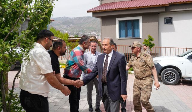 Vali Taşyapan'dan şehit ve gazi yakınlarına bayram ziyareti