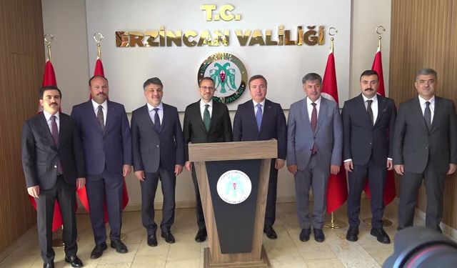 Adalet Bakan Yardımcısı Ayyıldız, Erzincan'da konuştu