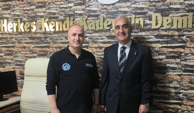Gençlik ve Engelliler Derneği'nden Başkan Sarı'ya ziyaret