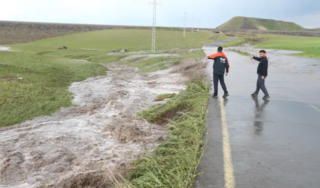 Kars'ta sel 5 köyde hasara yol açtı