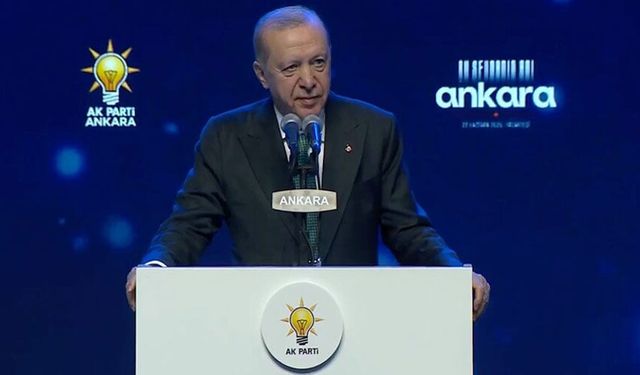 Erdoğan Ak Parti Teşkilat buluşmasında konuştu