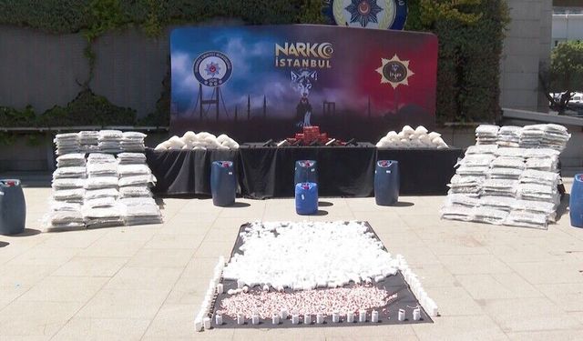 İstanbul’da dev yasaklı madde operasyonu