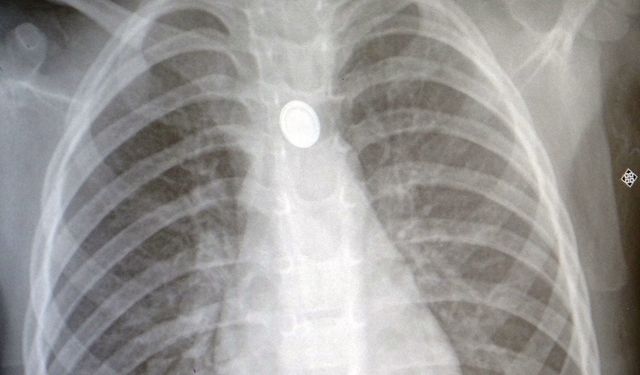 Tatvan'da 3 yaşındaki çocuğun yuttuğu saat pili operasyonla çıkarıldı