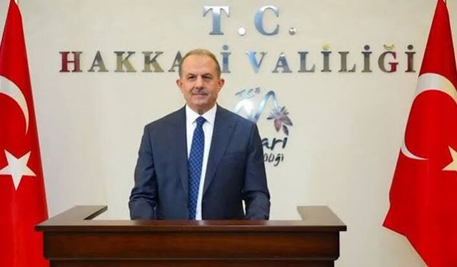 Hakkari Valisi Taşyapan’dan 30 Ağustos Zafer Bayramı mesajı