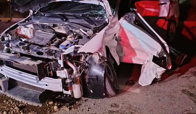 Hakkarili aile Van’da trafik kazası geçirdi