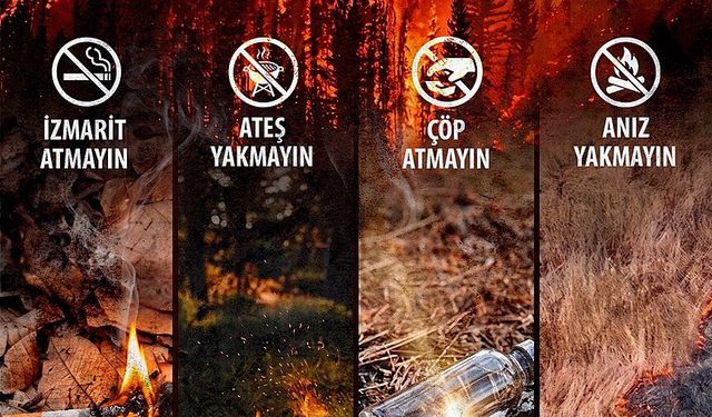 Bakan Yumaklı'dan orman yangını riski uyarısı