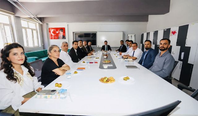 Çukurca'da eğitim değerlendirme toplantısı