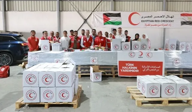 Kızılay: Gazze'ye günlük sadece 100 yardım tırı girebiliyor
