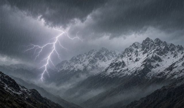 Hakkari ve Çukurca için kuvvetli yağış uyarısı
