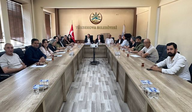 Yüksekova Belediyesi Eylül ayı meclis toplantısı gerçekleştirildi
