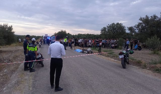 Kamyonetle çarpışan motosikletin sürücüsü öldü