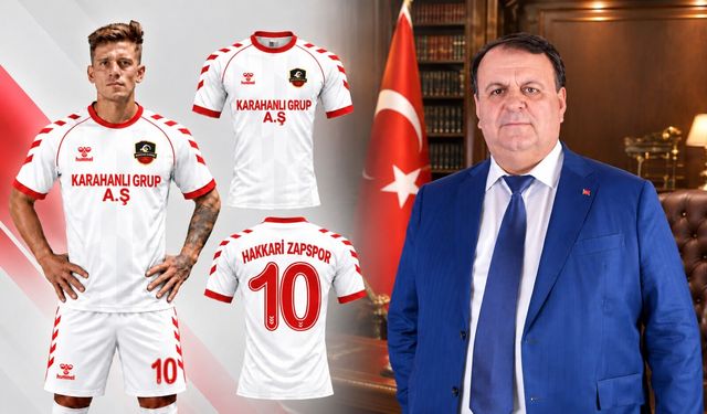 Hakkari Zapspor’a Karahanlı’dan forma desteği