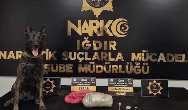 Iğdır'da yasaklı madde operasyonu: 2 tutuklama