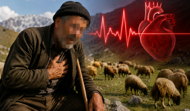 Hakkari’de kalp krizi geçiren çoban hayatını kaybetti