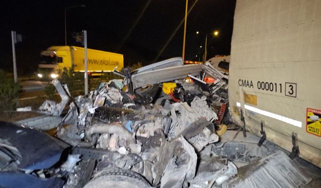 Bursa'da zincirleme kaza; 1 ölü, 7 yaralı