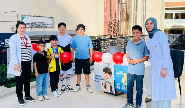 Hakkari'de Halk Sağlığı Haftası etkinliği