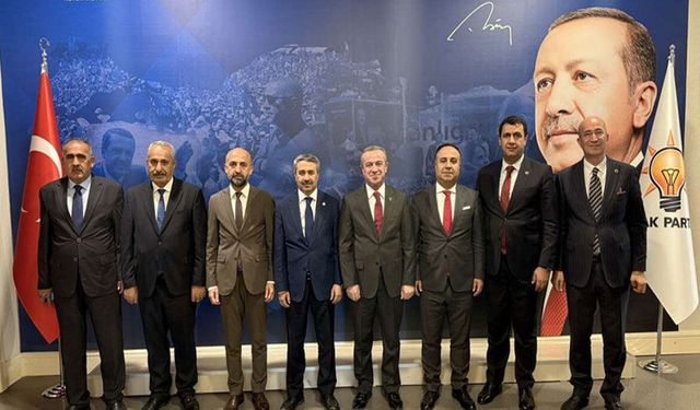 Ak Parti heyeti Büyükgümüş’le bir araya geldi